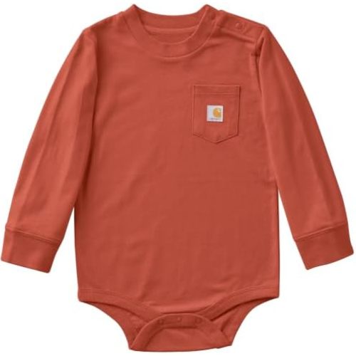 Carhartt Unisex Baby Long-Sleeve Bodysuit