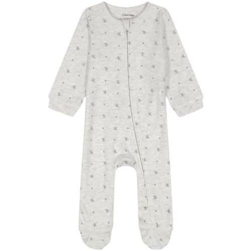 Calvin Klein baby-boys Footed Coverall