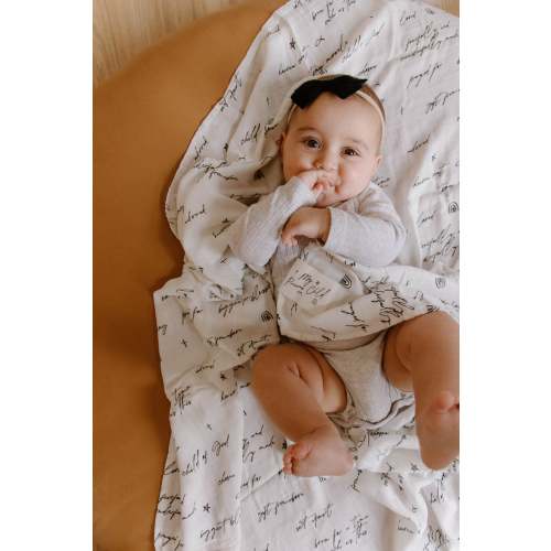 God's Words Swaddle Blanket – OUR HOUSE ABOVE