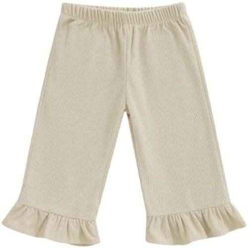 Toddler Pants Girls Cute Ruffle Hem Bottoms Baby Girl Spring Fall Winter Outfit 6 12 18 24 Months 2T 3T 4T