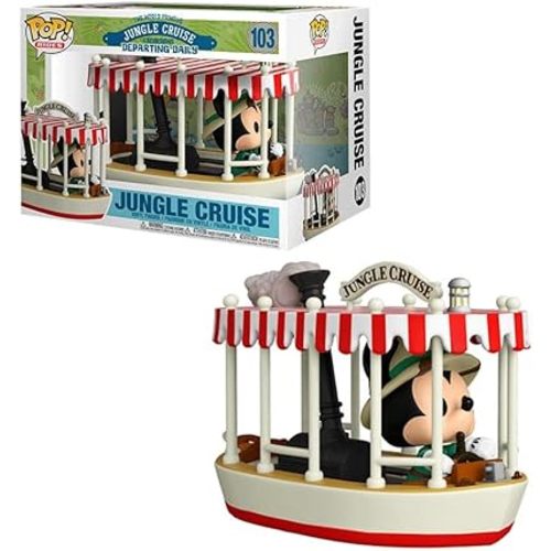 Funko Pop! Rides: Jungle Cruise - Skipper Mickey with Boat