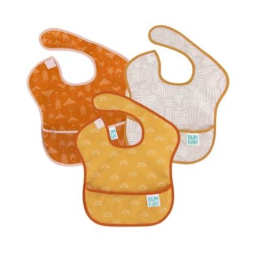 SuperBib Baby Boys and Girls Bibs, Pack of 3