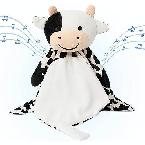 Love By Emi White Noise, Lullaby Stuffed Animal Lovey - Gift Essentials