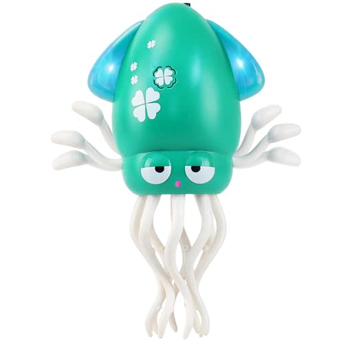 LZZAPJ Electric Dancing Octopus Light Music Suitable for 12-18 Months Old Baby Toys, Kid Crawling Squid Toys Suitable for Toddler Tummy time, Birthday for 1 2 3 4 5 6 Year Old boy (Green)