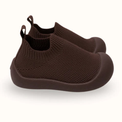 Tiny Toes - Essential Shoes in Chocolate 4-12mo
