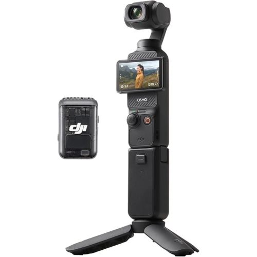 DJI Osmo Pocket 3 Creator Combo, Vlogging Camera with 1'' CMOS & 4K/120fps