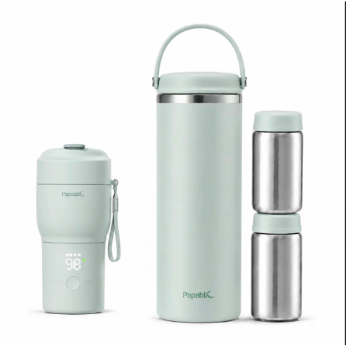 Breast milk cooler and warmer