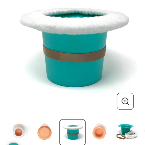 Top Hat Potty (with cozy and band)