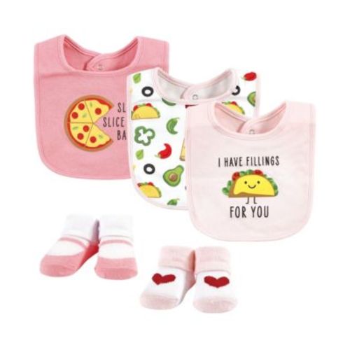5Pk Bibs and Socks Set