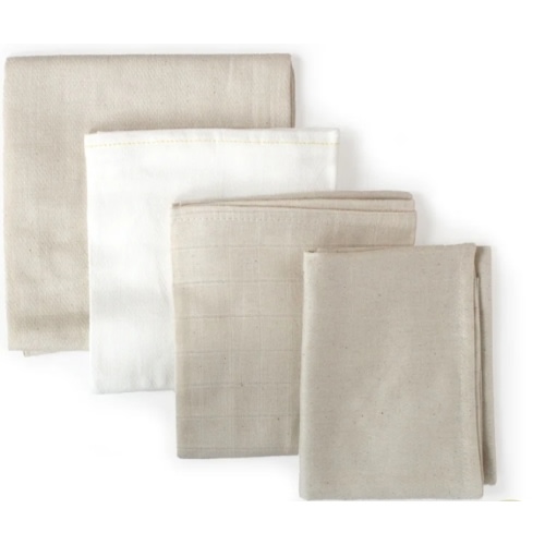 Cloth-eez - Natural Unbleached Flat Birdseye Diapers