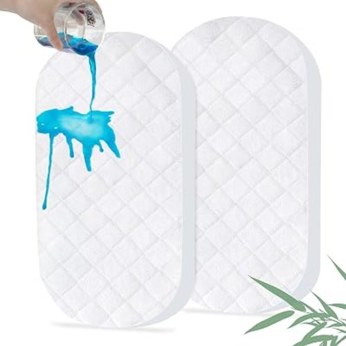 Waterproof Bassinet Mattress Pad Cover Fit for SNOO Smart Sleeper Bassinet