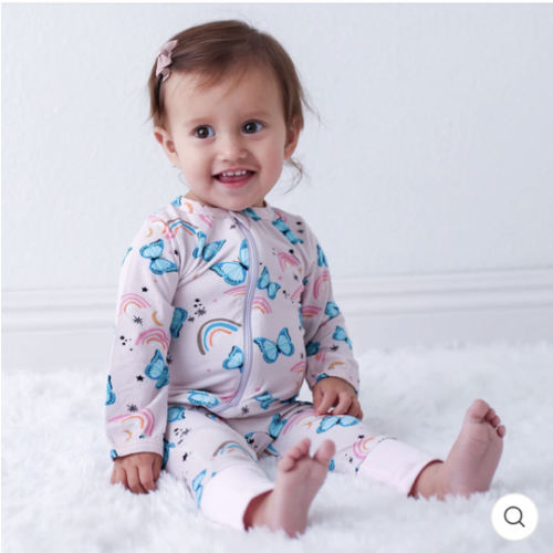 Retro Butterflies Romper