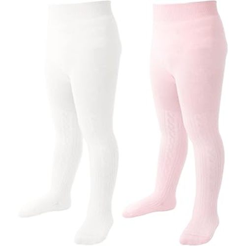 Mini angel Baby Tights Toddler Girl Tights Seamless Cable Knit Leggings Soft Cotton Stockings Pantyhose 3/4/5 Pack