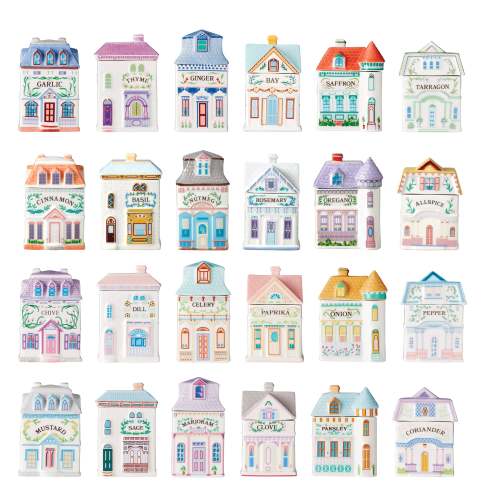 Lenox Spice Village 24-Piece Spice Jar Set