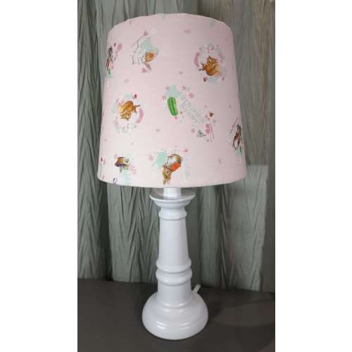 Beatrix Potter Nursery accent lamp, Benjamin bunny, nutkin, flopsy baby/child lamp, baby boy girl gift, Woodland Fairy Tale nursery lamp
