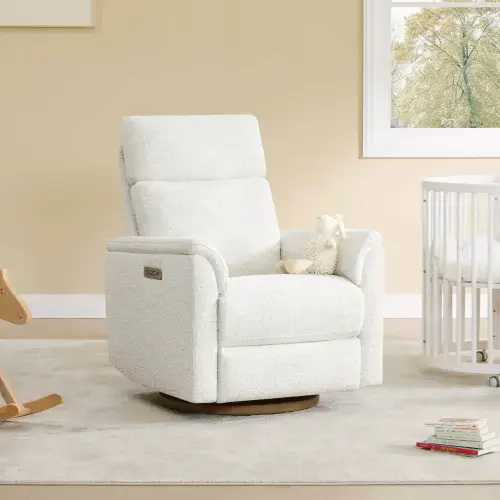 CHITA Lulla Power Swivel Nursery Glider Recliner