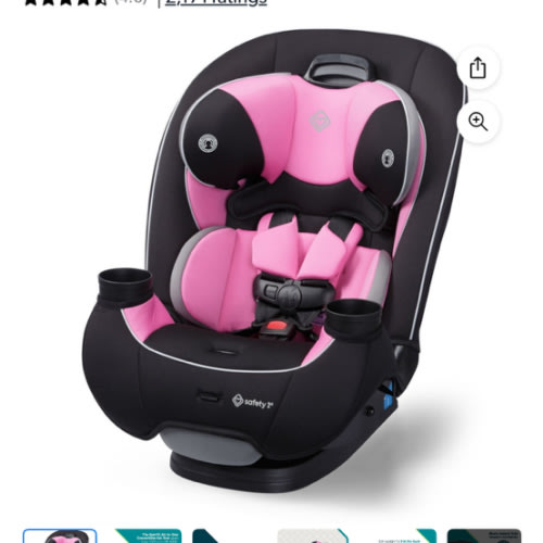 Safety 1st Everfit All-in-One Convertible Car Seat, Choose Color - Samsclub.com