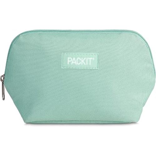 PackIt® Freezable Snack Bag, Sage, Built with EcoFreeze® Technology, Collapsible, Reusable, Zip Closure, Designed For Keeping Snacks Fresh On the Go