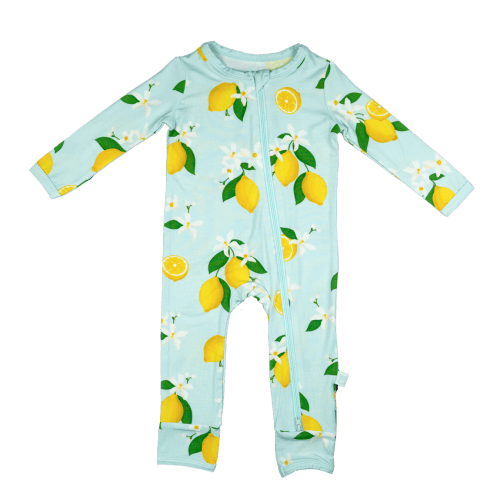 Zippered Romper (Italian Zest) – Snuggle & Slumber