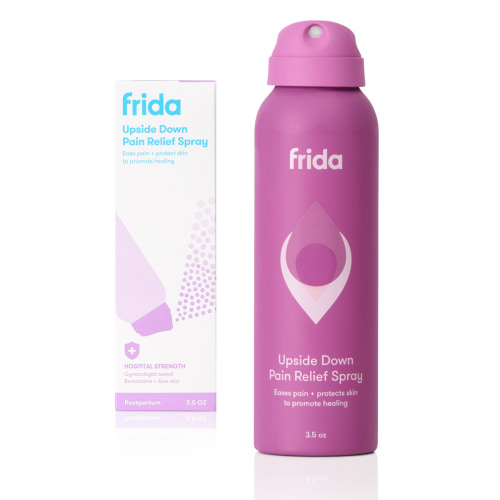 Upside Down Pain Relief Spray – Frida | The fuss stops here.