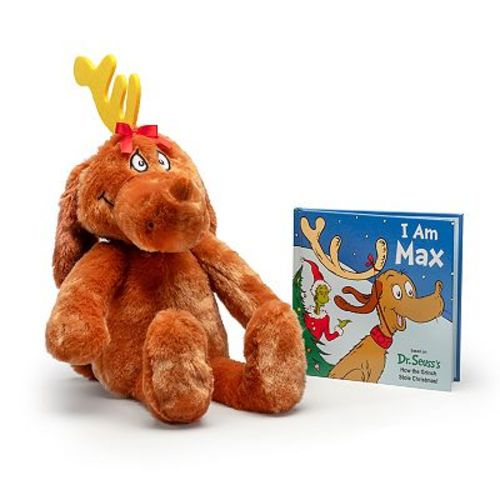 Kohl's Cares® How The Grinch Stole Christmas Max Plush & Book Bundle