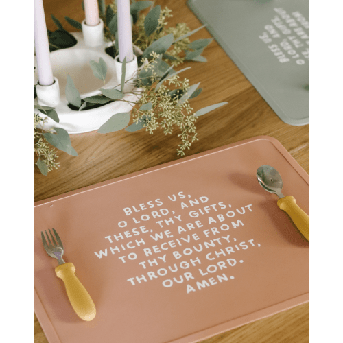 Meal Blessing Silicone Placemat