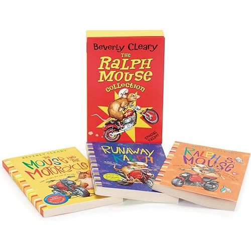 The Ralph Mouse Collection (The Mouse and the Motorcycle / Runaway Ralph / Ralph S. Mouse) Paperback – September 5, 2023