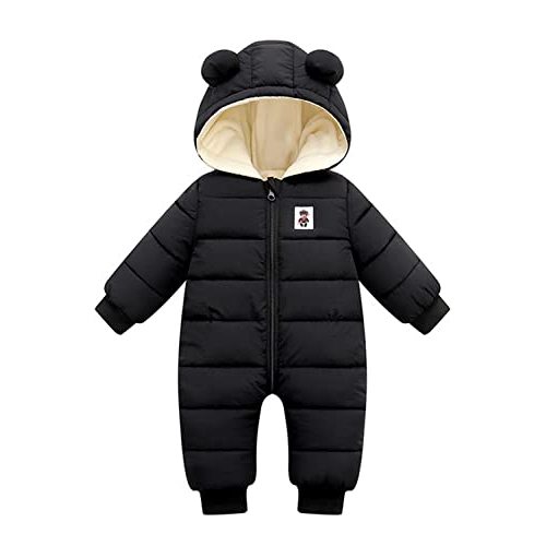 LAVIQK Newborn Snowsuit Baby's Romper Jumpsuit Winter Coats Warm Down Coat Cute Padded Windproof Onesie for infant girls boys