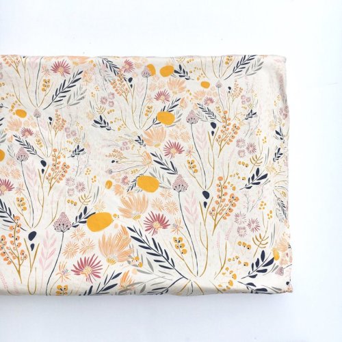 Crib Sheet or Changing Pad Cover- WISPY DAYBREAK- floral crib sheet- floral changing pad- girl baby bedding- girl crib bedding- wildflower