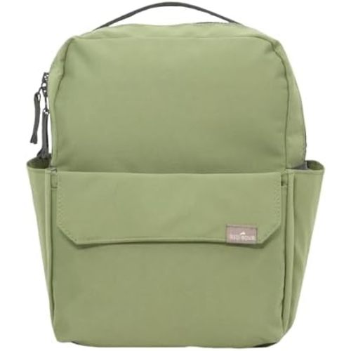 RED ROVR Mini Roo Lightweight Backpack | 6 pockets for everyday essentials (Moss)