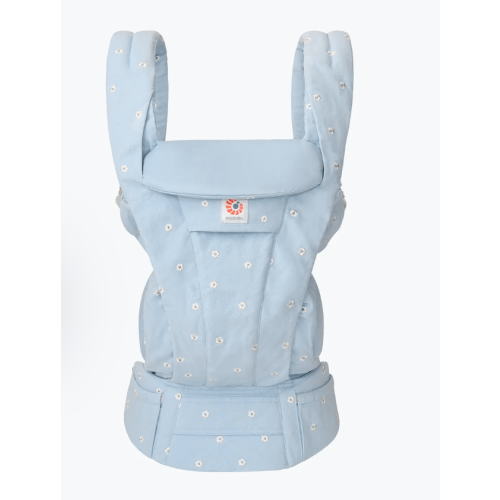 Omni Deluxe Baby Carrier - Serene Blue Flowers (Cotton)