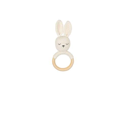 Crochet Rattle in Bunny – Wild Wawa