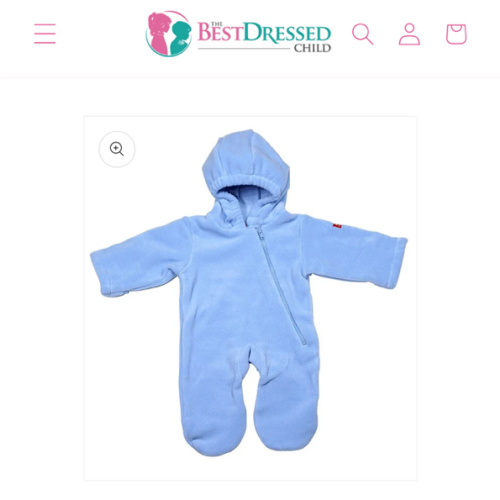 Widgeon Warm Plus Baby Boys Fleece Bunting Suit - Light Blue – Best Dressed Child
