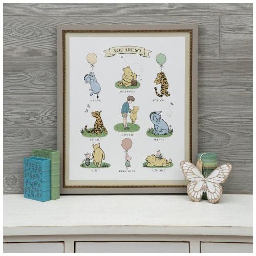 Winnie The Pooh Affirmations Wood Wall Decor