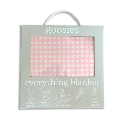 Everything Blanket - Gingham in Cottage Pink – Goosies