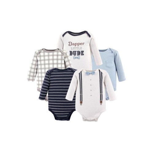 5Pk Long Sleeve Bodysuits