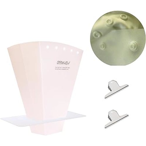 Cloth Diaper Sprayer Splatter Shield - Snap Design to Avoid Falling, Stable Placement Allows for One-Handed Rinsing. Cloth Diapers, Dog Diapers, Lick Mat, Shoes, Clothes etc.