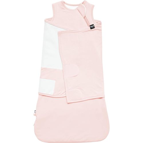 KYTE BABY Sleep Bag Swaddler with Dual Zipper, Removable Band, Rayon Made from Bamboo Transitional Nursery Essential