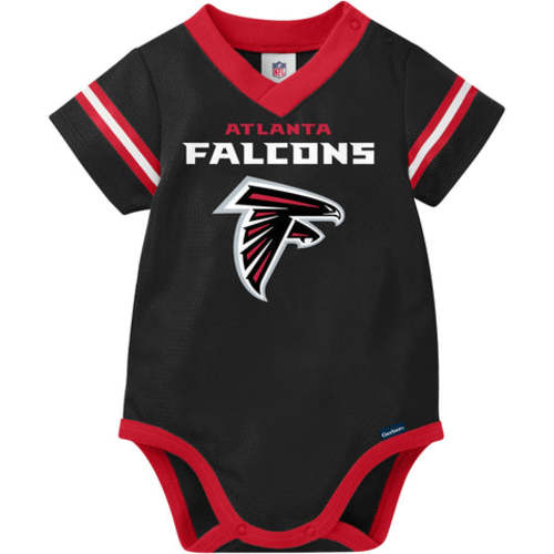 Baby Boys Atlanta Falcons Short Sleeve Jersey Bodysuit