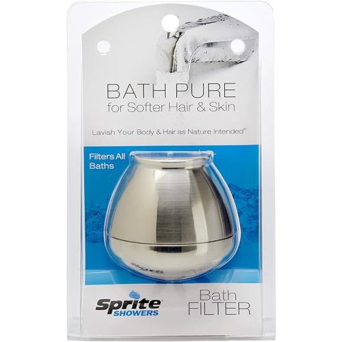 Sprite Showers BB-BN Pure Bath Filter, Brushed Nickel