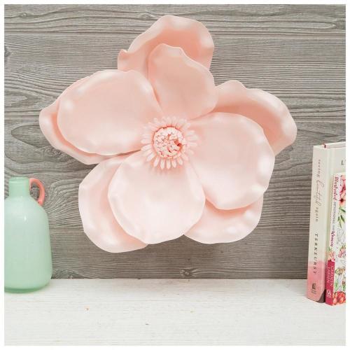Blush Magnolia Flower Wall Decor