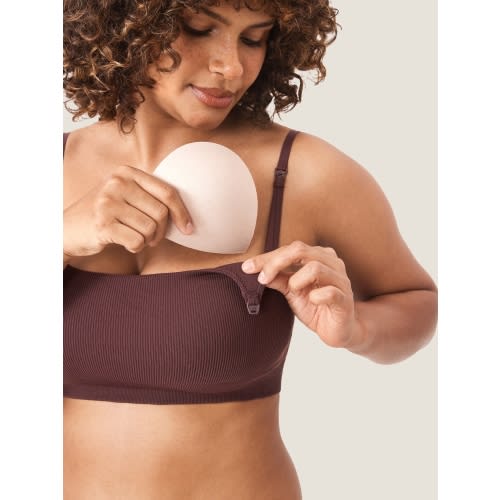 Ribbed Scoop Nursing Bralette