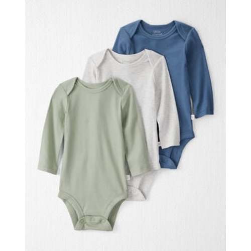 Baby 3-Pack Organic Cotton Bodysuits - Little Planet | Carter's