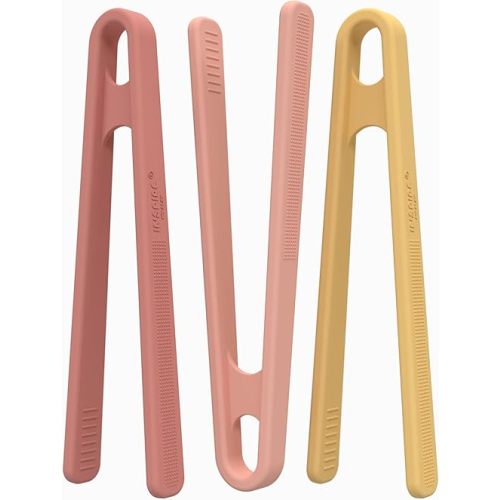 Inspire My Play - Tong Set - Coral/Yellow