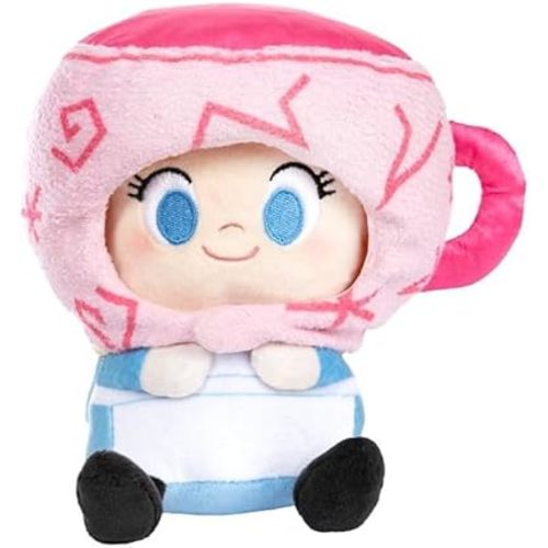 Disney Store Official Mini Mix-Its Plushies – Alice - Cute Stuffed Animals - Mix & Match Detachable Hats - Hook and Loop Strap - Plush Toys for Kids and Collectors, 7 Inch