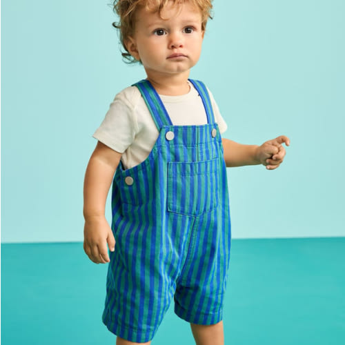 Baby Canvas Shortalls