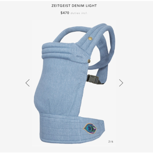 Denim Light | Zeitgeist Baby Carrier | SHOP ARTIPOPPE