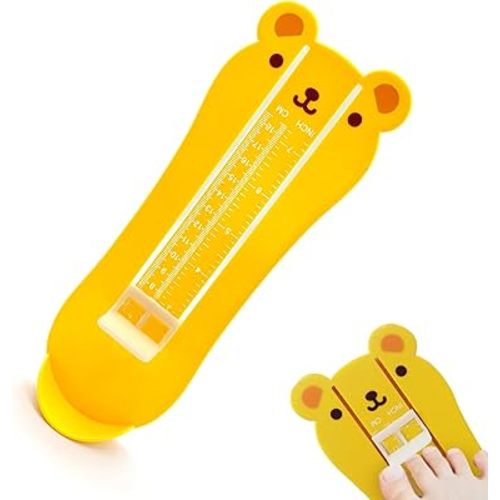 Kid Foot Measurement Device, Shoe Size Gauge Foot Measuring Ruler Tools for Household Baby Measurer