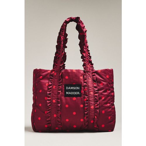 Damson Madder Polka Dot Frilled Tote Bag