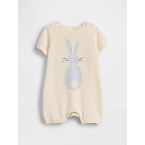 Baby Bunny Sweater Shorty One-Piece